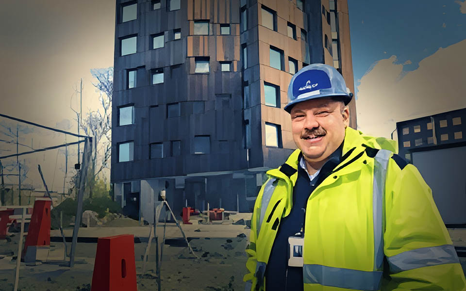 HK Malmö besökte Lödde Plåt, där vi snackade med Jörgen Rasmusson och överlämnade årets matchtröja